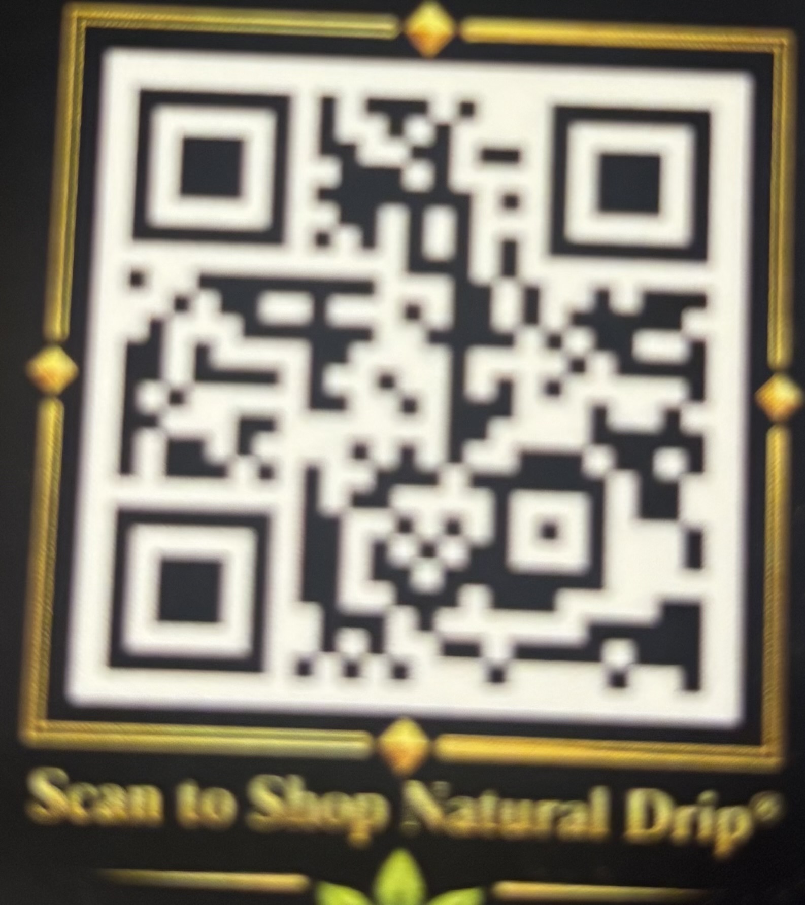 Scan to Shop Natural Drip